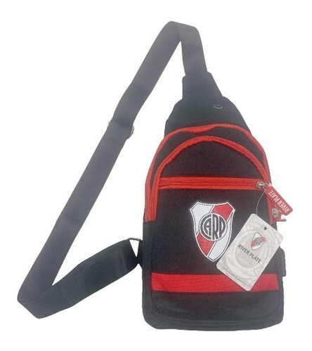 Imagen 6 de 10 de Bolso Cruzado Mochila Deportivo Argentina Boca River Oficial