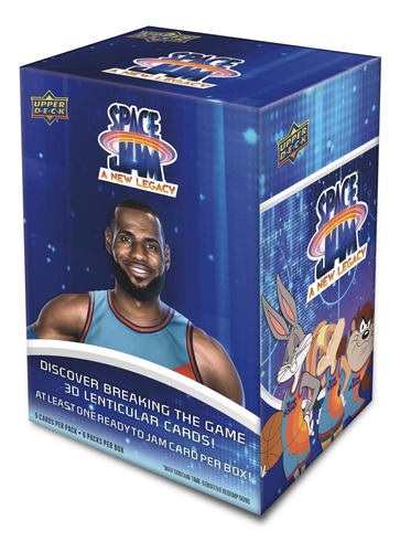 2021 Upper Deck Space Jam 2: Una Nueva Caja Blaster Heredada