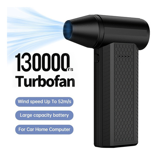 Secador De Pelo De Mano Recargable De 130000 Rpm
