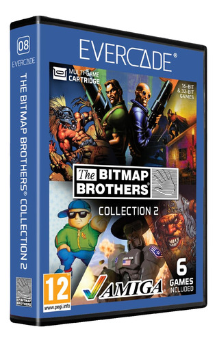 Consola De Juegos Evercade Blaze Bitmap Brothers Collection