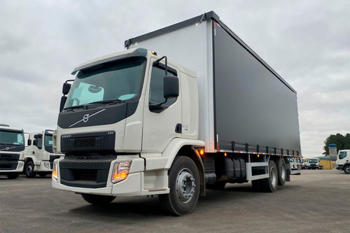 Volvo Vm 270 6x2 Lx I-shift  Baú Lonado Sider Aiz