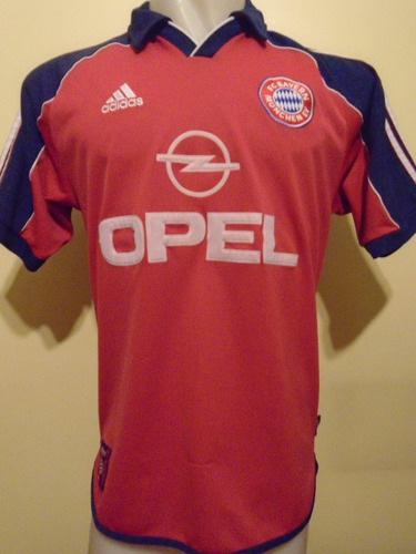 Camiseta Bayern Munich Alemania 1999 2000 Matthaus #10 T. M
