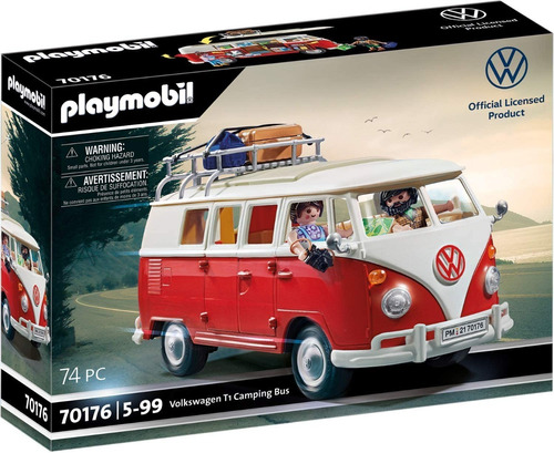 Playmobil Volkswagen Kombi Volkswagen 70176 T1 Camping Bus