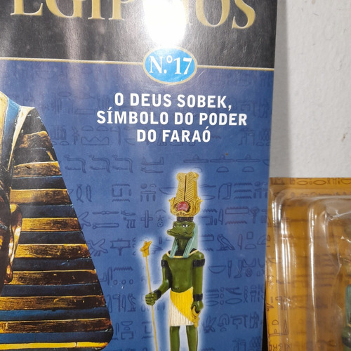 Imagem 3 de 3 de Mistérios Dos Deuses Egípcios Salvat N 17 Sobek Lacrado