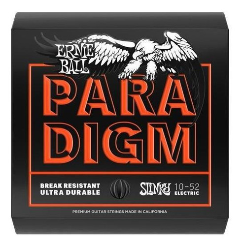 Cuerdas Guitarra Eléctrica Ernie Ball 2015 Paradigm 10/52