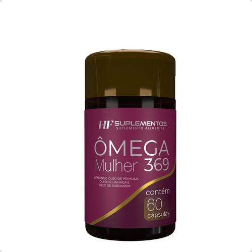 Omega 3 6 9 Mulher 60caps Hf Suplementos