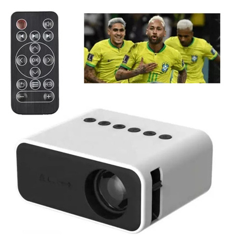 Mini Proyector For Teléfono Móvil, Smart Tv, 4k, Full Hd, 1