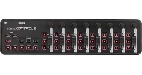 Korg Nanokontrol 2 Controlador Midi Usb Com 24 Botões Preto