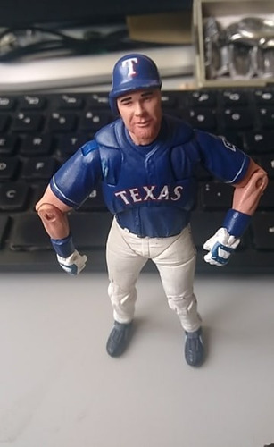 2012 Mcfarlane Playmakers #32 Josh Hamilton Rangers 10 Cms