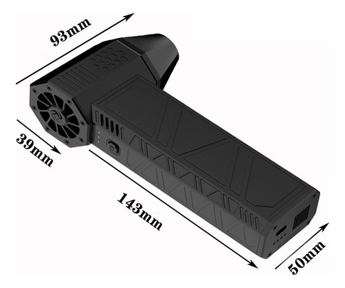 Potente Mini Ventilador, Ventilador De Conducto De Alta