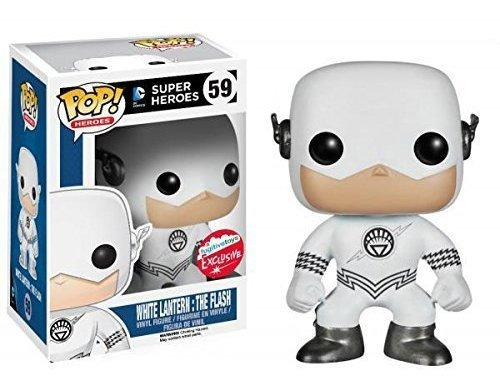 Funko Pop Flash Blanco Lantern #597 Dc Exlcusivo Sdcc 2014