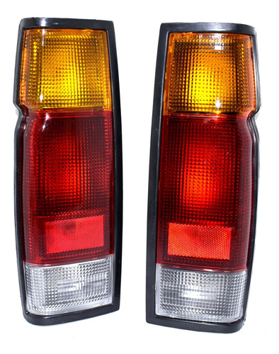 Stop Der-izq Nissan D21 Amarillo/rojo/blanco 1989-1997