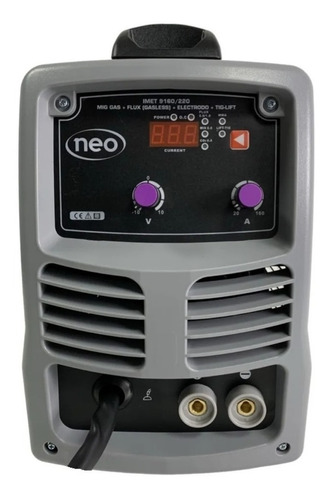 Soldadora inverter Neo IMET 9160/220 gris 50Hz/60Hz 120V/220V