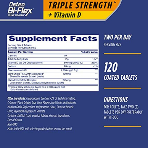Osteo Bi Flex Osteo Bi-flex Triple Fuerza (5) Con Vitamina D