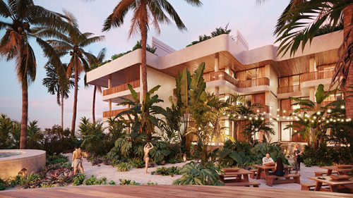 Penthouse En Venta Frente Al Mar Y Con Amenidades En San Crisanto, Yucatán