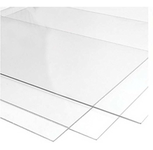 Lamina De Acrilico Transparente En 10 Mm De 90cms X 1,2m