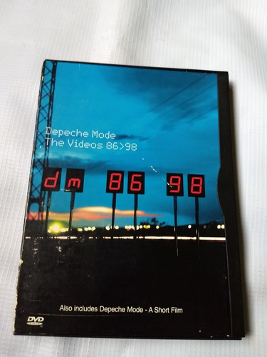 The Vídeos Depeche Mode 86-98 Película Dvd Original 