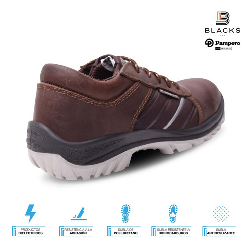 Zapatillas De Trabajo Pampero Urbano Con Puntera De Teflon