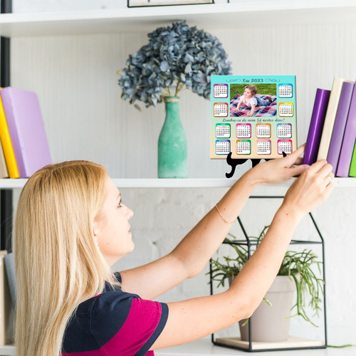 Azulejo Personalizado Calendário - Decoração - Com Foto