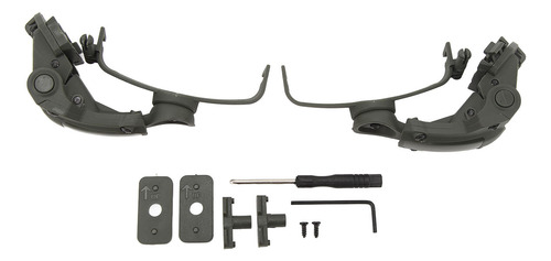 Soporte De Montaje En Riel Para Auriculares, Adaptador De Ar