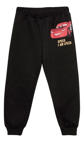 Jogging Cars Pantalon Con Frisa Niños Original Disney