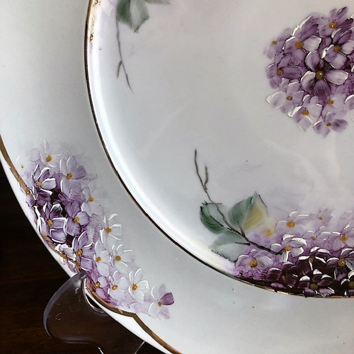 Imagem 2 de 4 de Prato Decorativo Pintado A Mão Pm23