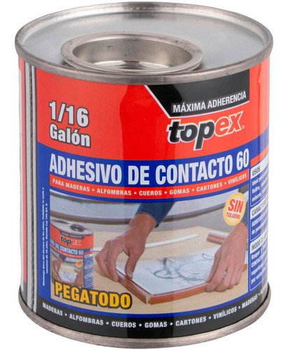 Adhesivo De Contacto Topex 1/16