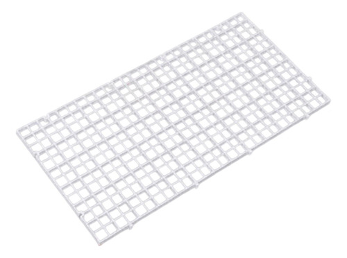 Tampa Anti-salto Para Aquário, Divisor 30x15x1,5cm Branco