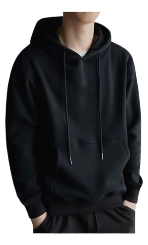 Sudadera Con Capucha Básica Lisa