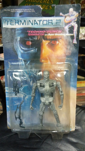 Muñeco Terminator 2 Techno Punch Kenner.