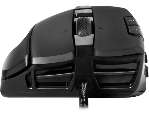 Mouse Evga X15 Mmo Gaming 8khz 904-w1-15bk-kr 20 Bot Neg /v Color Negro