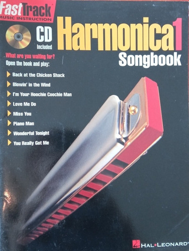 Harmónica 1 Songbook. Cd Incluído.