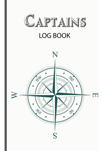 Libro: Captains Log Book: Captains And Skippers Logbook And 