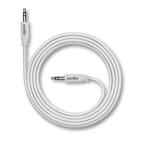 Sentey Ls-6601 Cable Audio 3.5mm White Celular Musica