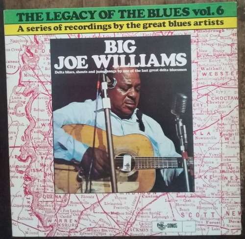 Lp Vinil (nm) Big Joe Williams The Legacy Of The Blues Vol 6