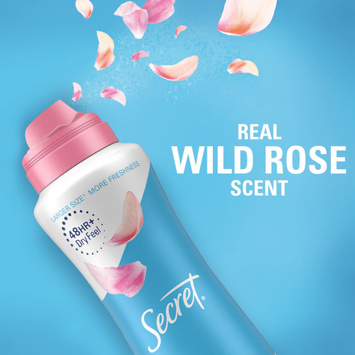 Desodorante Antitranspirante Secret Dry Spray Wild Rose 120
