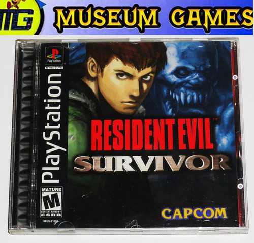 Resident Evil Survivor Ps1 Original Americano Completo - Loc