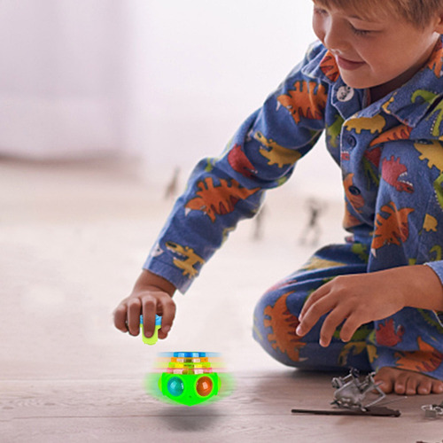 Pelotas Giratorias H Toy Up Para Niños, Luces Led Parpadeant