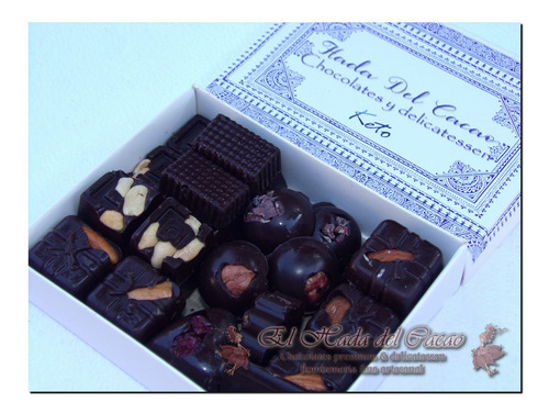 Imagen 6 de 7 de Bombones Finos Keto , Sin Azucar Con Stevia, Regalo