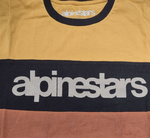 Imagen 2 de 6 de Playera Alpinestars Topper Manga Larga F1 Moto Gp Genuina