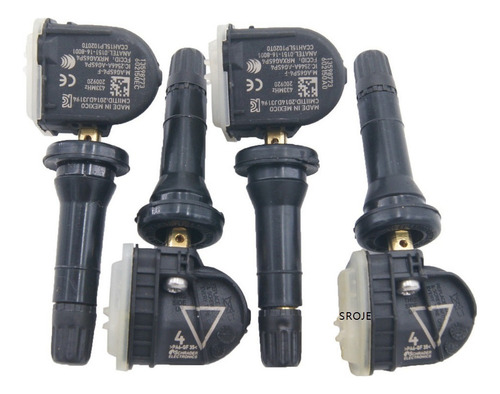 Tyjcq Sensor Gm Original Acdelco Tpms 13598773, 4 Unidades