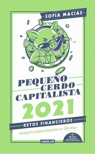 Libro Agenda: Pequeño Cerdo Capitalista 2021 (retos Financ