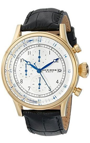 Akribos Xxiv Ak798 - Reloj Cronógrafo Para Hombre, 3 Subdial