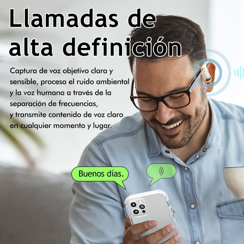 (transformers) Auriculares Bluetooth Tf-t59 Gancho Oreja Beige/cuchillas