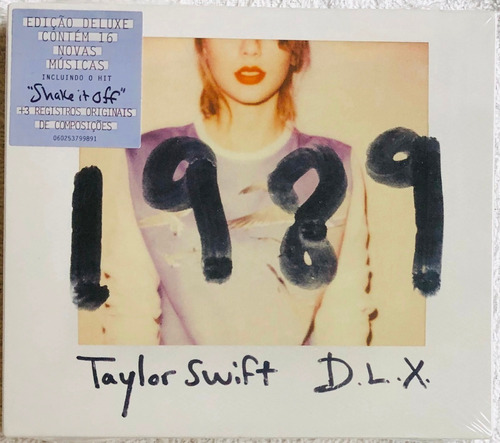 Cd Lacrado Taylor Swift 1989 Deluxe Original Com Polaroids