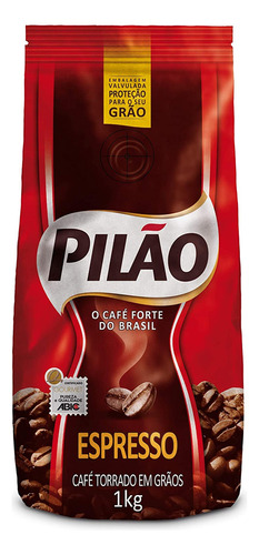 Café Pilão Torrado Em Grãos Espresso 1 Kg