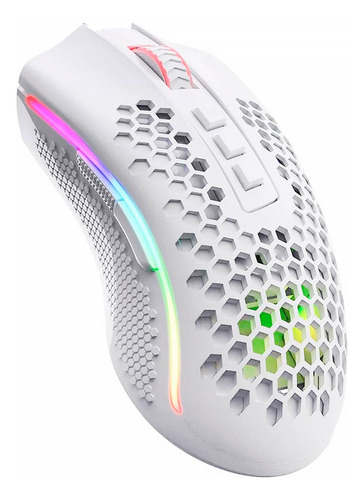 Mouse Redragon M808w-ks Storm Branco (c/fio) 16000dpi
