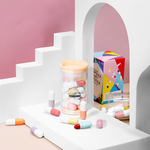 Set De Minipintalabios De 16 Ml, Paquete De 16 Ml, Lápiz Lab