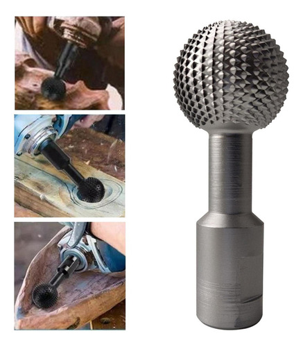 Fresa Rotativa De Esfera Para Herramienta De 14 Mm Plata