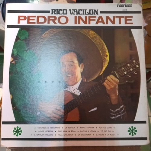 Pedro Infante Rico Vacilon Vinyllpacetato